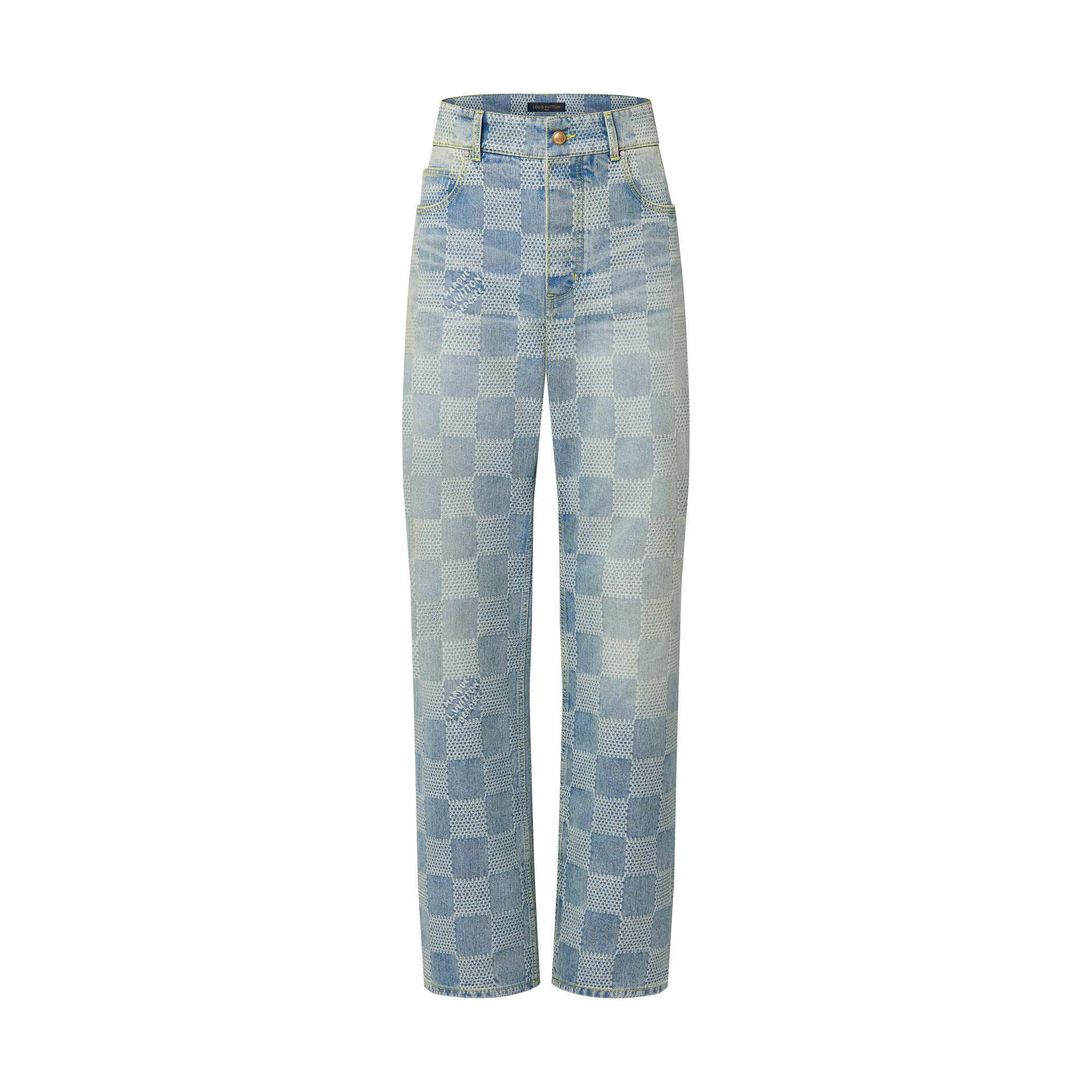 Damier Denim Skate Pants - Ready-to-Wear | LOUIS VUITTON